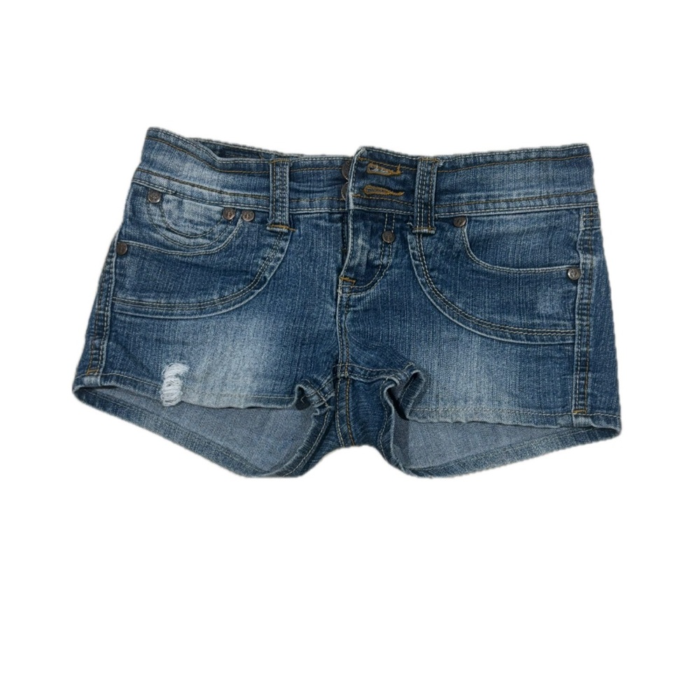 Urban Heritage Blue Denim Jean Shorts
